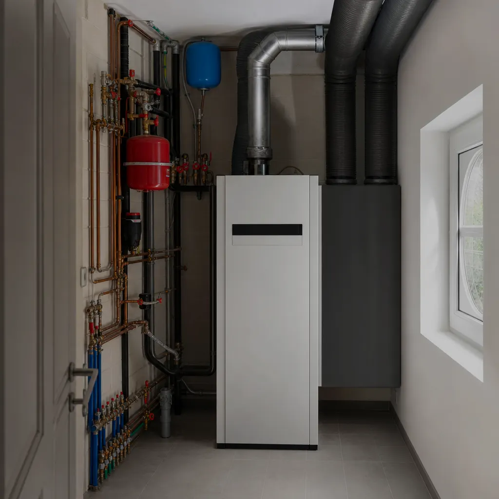 Volledige technische installatie in een nieuwbouwwoning in Tervuren